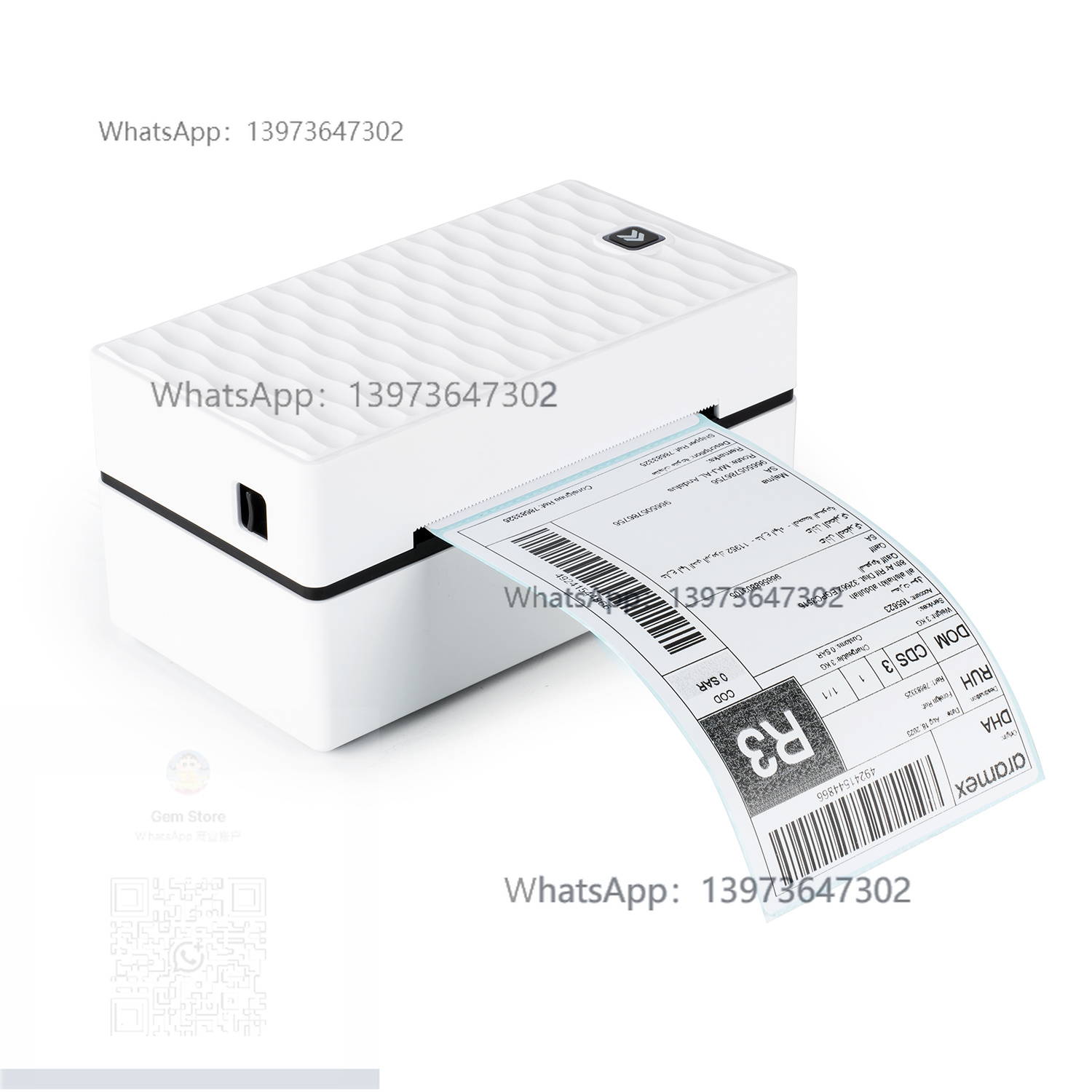 Label Maker - 4x6 USB Bluetooth Thermal Printer Desktop
