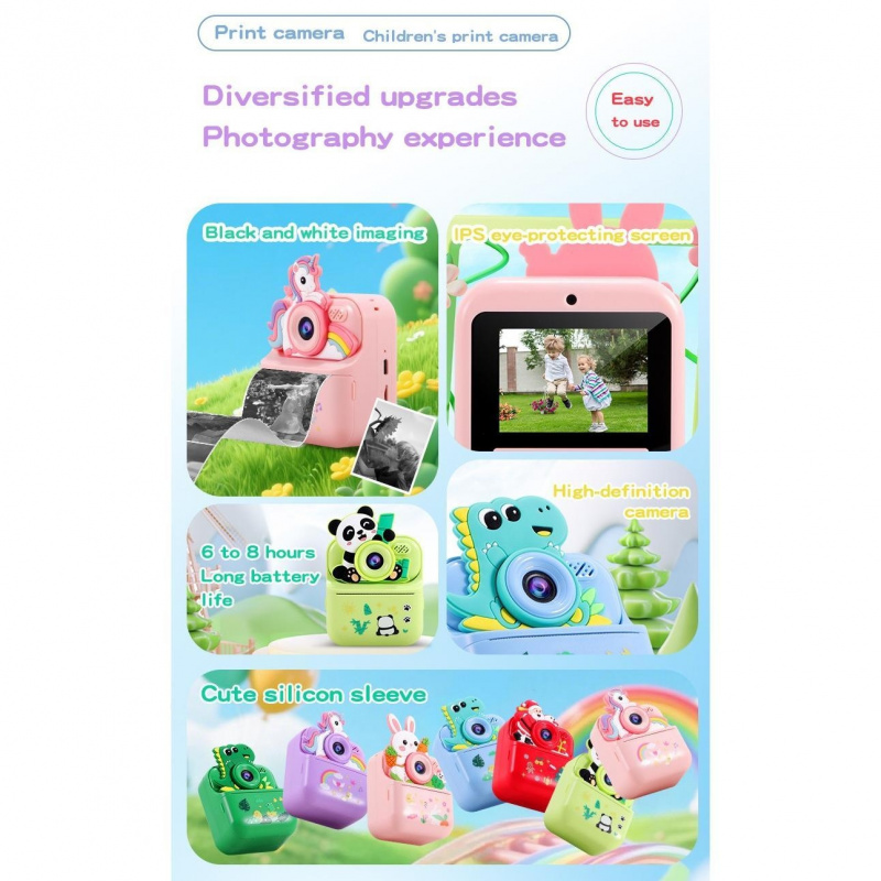 1pc children's instant camera  - Photo Printer 评论和价格