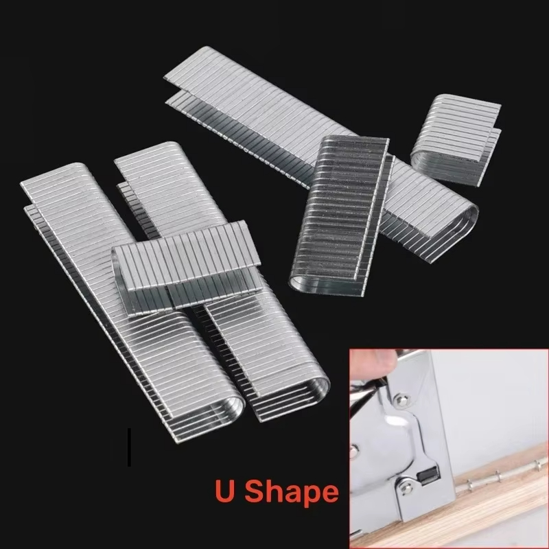 1000PC U/T/Door Shaped Staples - Stapler Heavy Duty 评论和价格