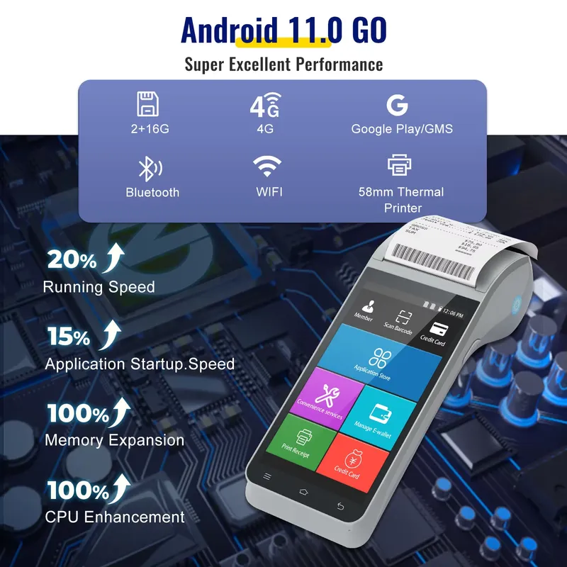 Z91 5.5inch Touch Screen Andro - Receipt Printer 评论和价格