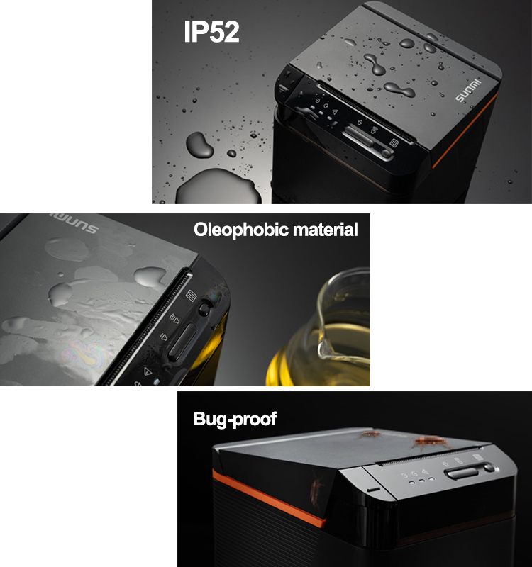 80mm Barcode Thermal Label Rec - Barcode Printer 评论和价格