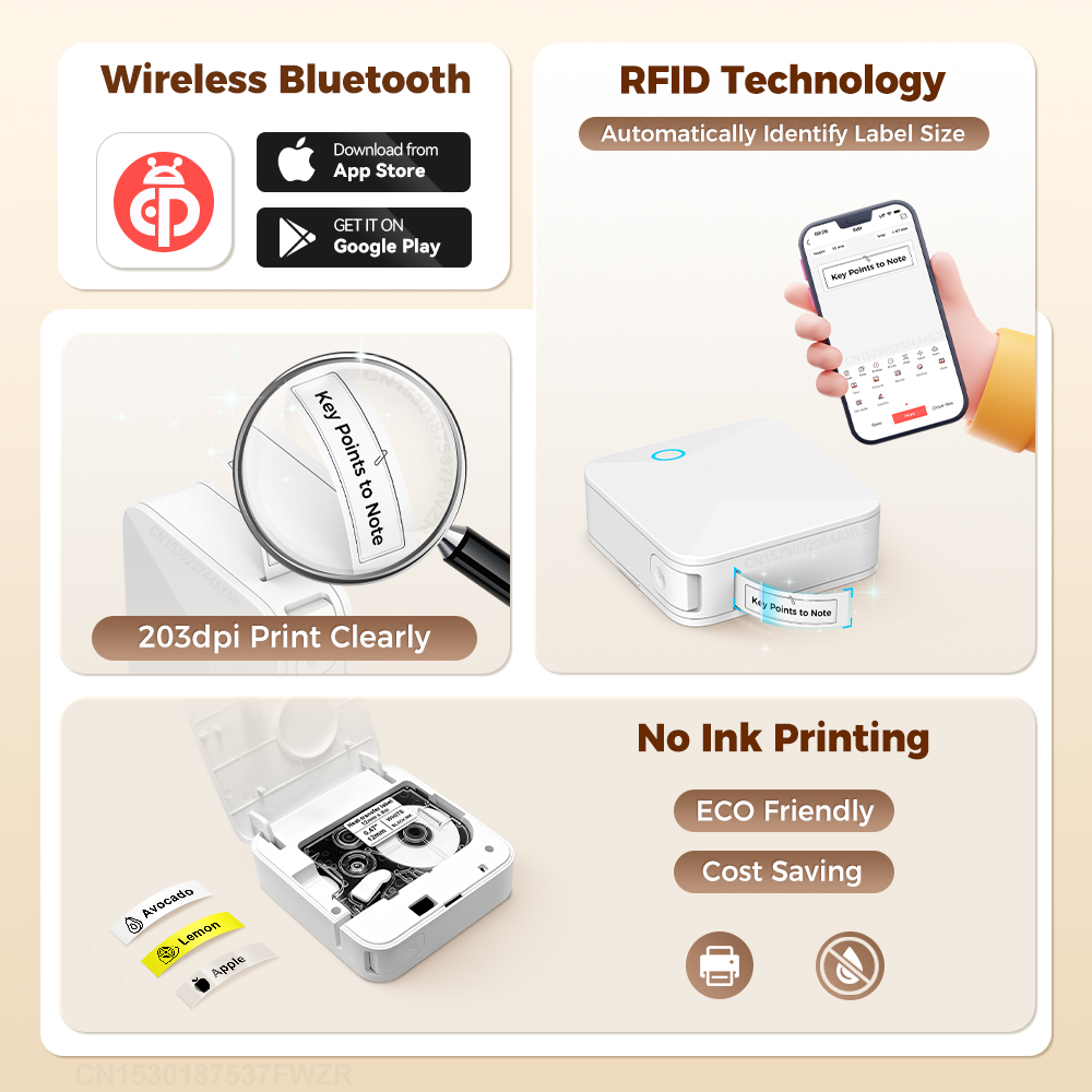 Mini Label Maker R15 Thermal T - Commercial Fabric Printing Machine 评论和价格