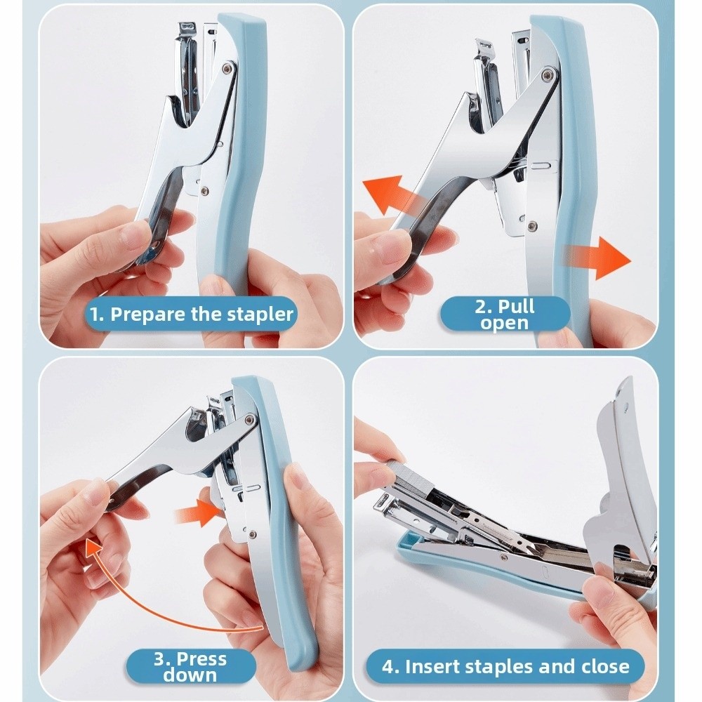 Lever-Operated Metal Handheld  - Stapler Heavy Duty 评论和价格