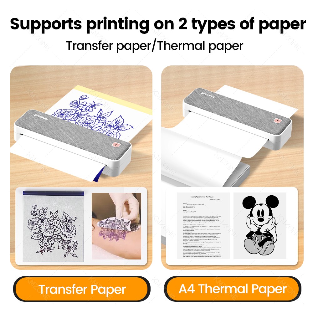 Peripage A4 Portable Printer T - Commercial Book Printing Machines 评论和价格