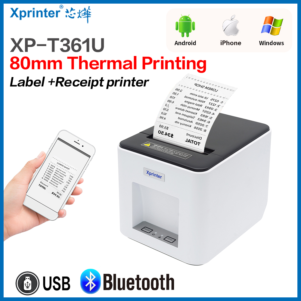 Xprinter 361B Thermal Label Pr - Commercial Book Printing Machines 评论和价格
