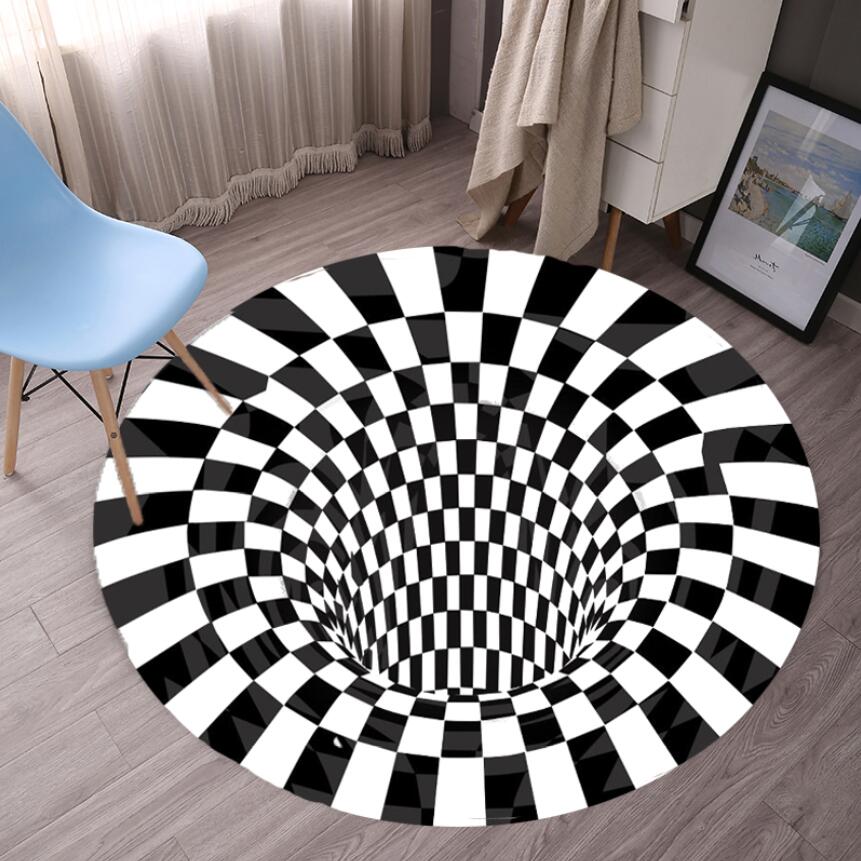 Geometric Bedroom Rugs Black W - Commercial Fabric Printing Machine 评论和价格