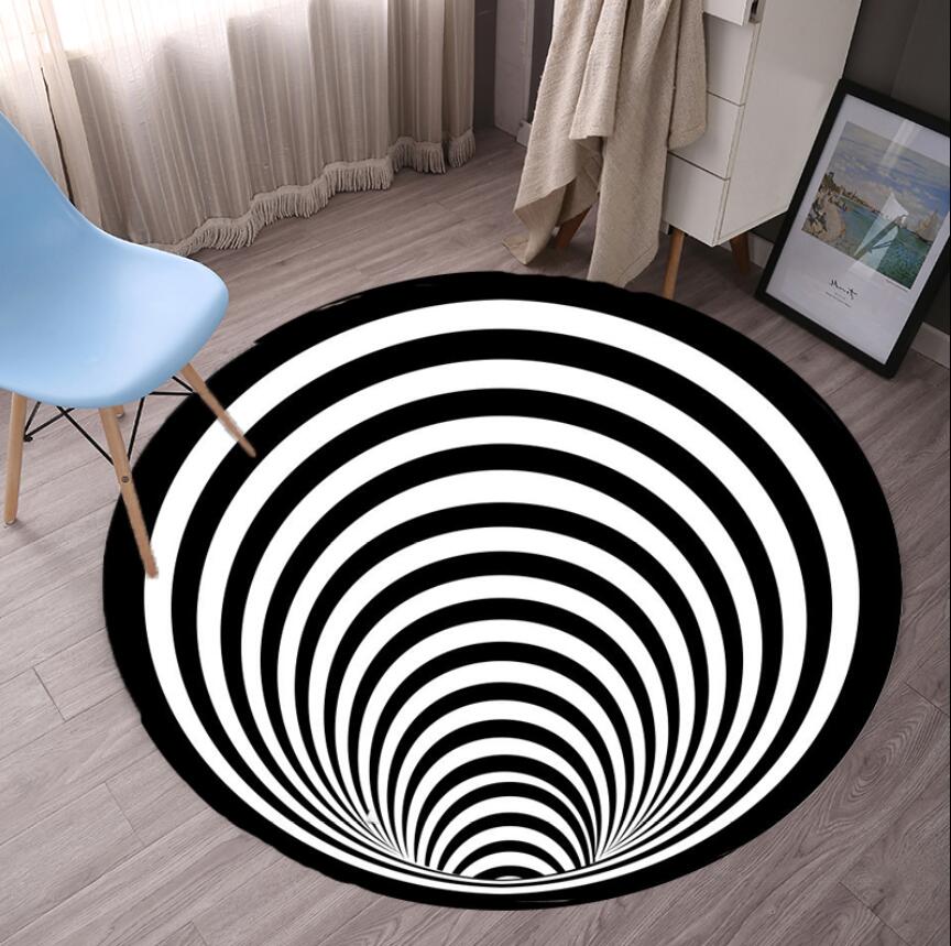 Geometric Bedroom Rugs Black W - Commercial Fabric Printing Machine 评论和价格
