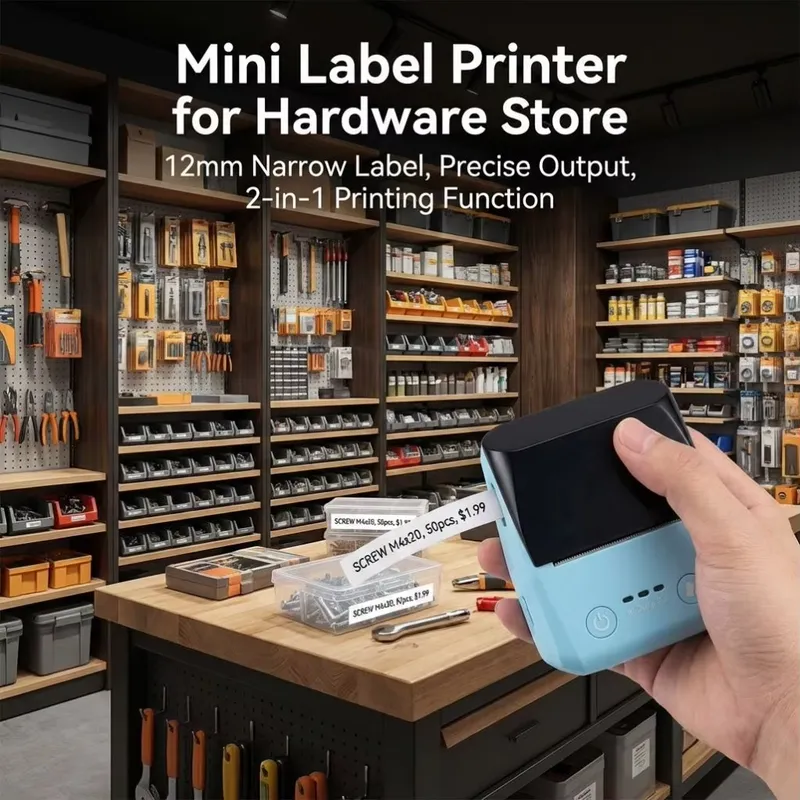 Mini 58mm Receipt Thermal Port - Barcode Printer 评论和价格