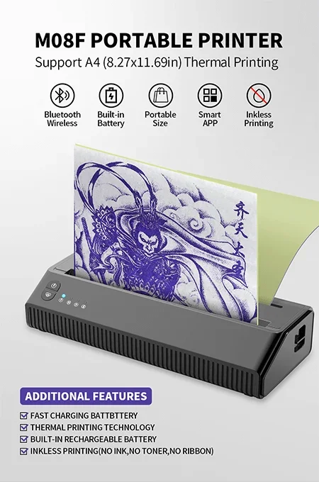 MHT-P8008  thermal tattoo tran - Thermal Printer 评论和价格