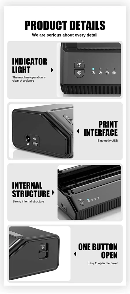 MHT-P8008  thermal tattoo tran - Thermal Printer 评论和价格