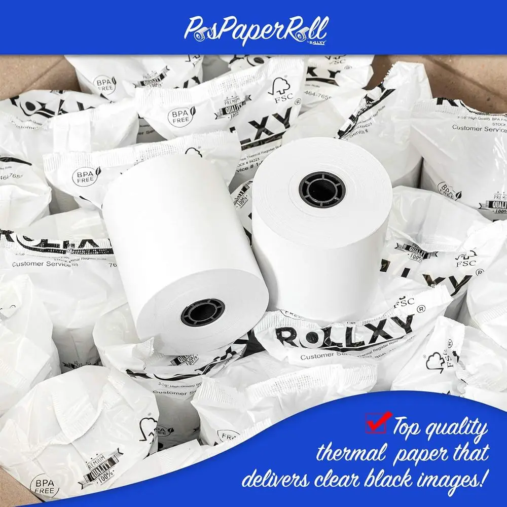 3 1/8 x 230mm Thermal Paper Ro - Thermal Printer 评论和价格